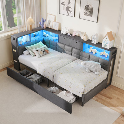 Upholstered Linen Daybed