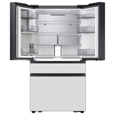 Samsung Bespoke 23 cu. ft. Counter Depth 4-Door French Door Refrigerator with AI Family Hub+ AI Vision Inside