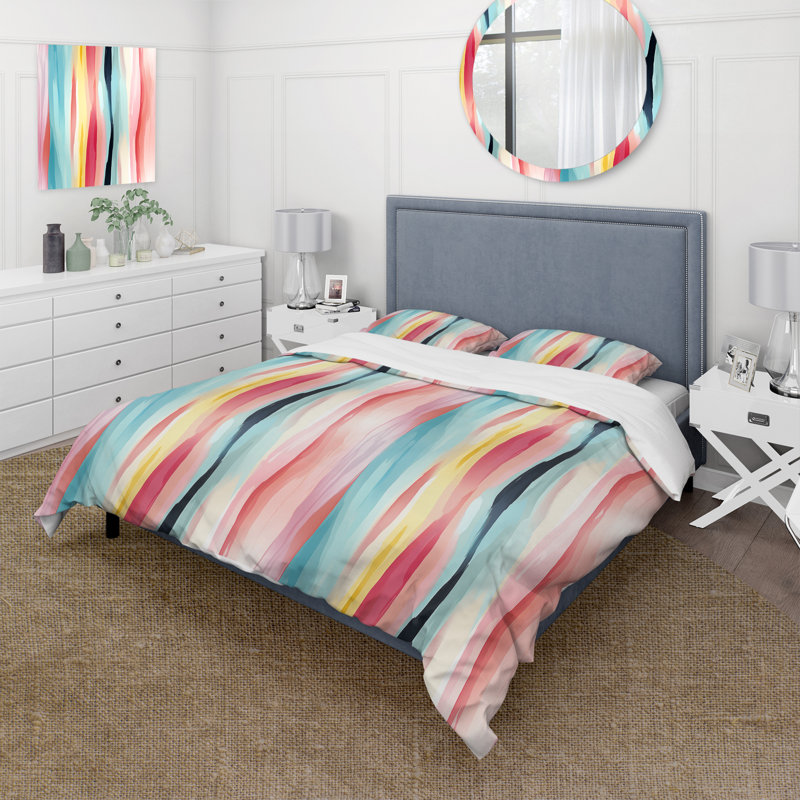 Literie Bliss, Housse de couette simple + 1 taie décorative stan