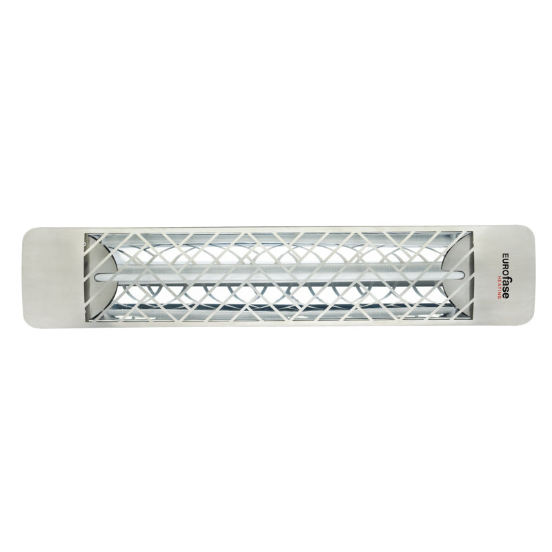 Chauffe-terrasse électrique 39 po Eurofase, Acier Inoxydable