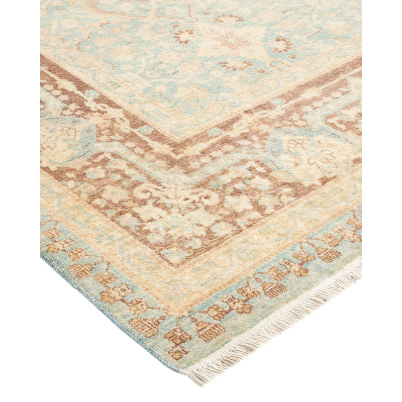 Classic One-of-a-Kind 6' 1" X 14' 0" Hand Knotted Area Rug