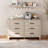 Rustic Brown 6 Drawers Double Dresser-595029730
