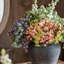Bouquet de bleuets et de verdure 13 po de hauteur-1366886296
