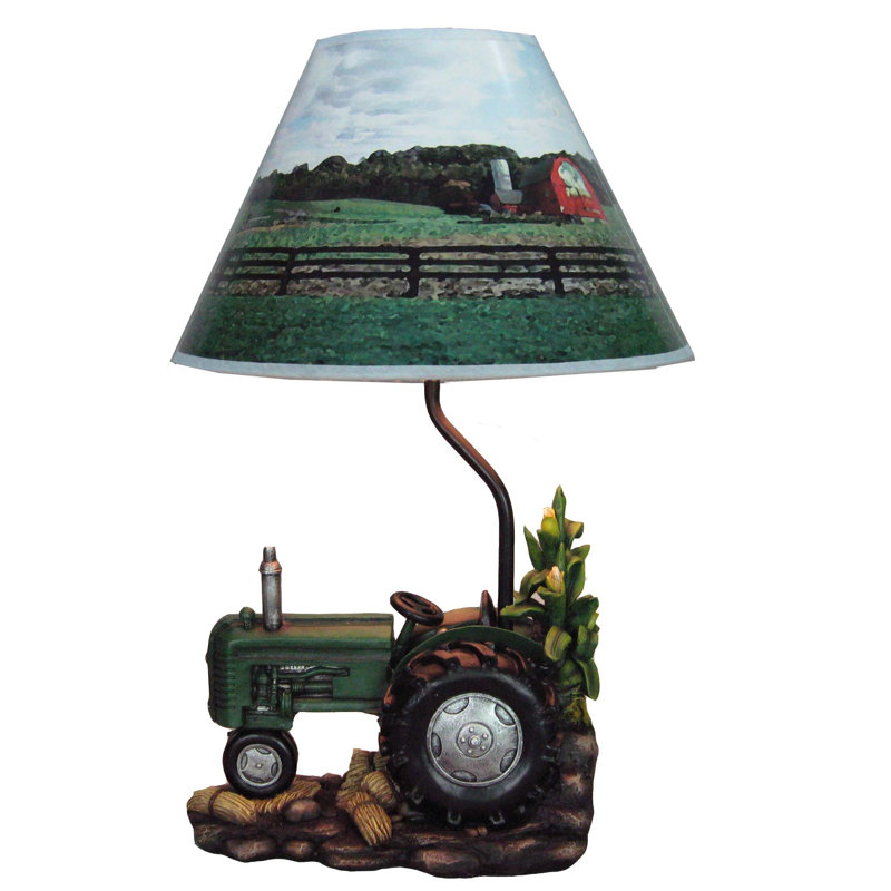 Lampe de table 20 "céphas tracteur