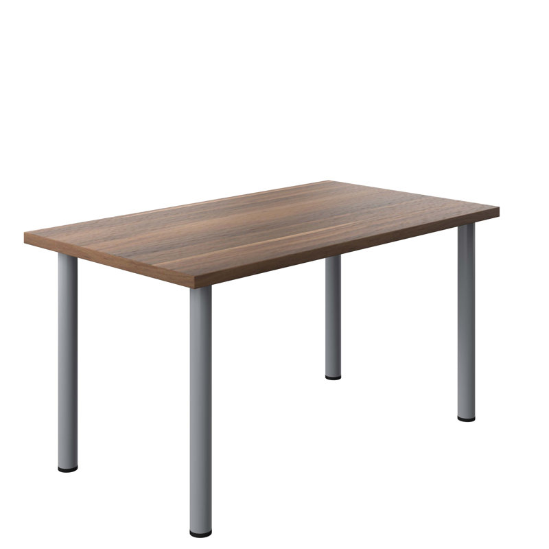 Bouton Rectangle Conference Table, Grey Oak, 73cm H x 140cm W x 80cm D