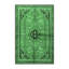 Tapis vert / noir en laine tissé à la machine Dashayla Southwestern-399396392