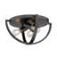 Plafonnier encastré 3 lumières 14,13 po Petitt-462120732
