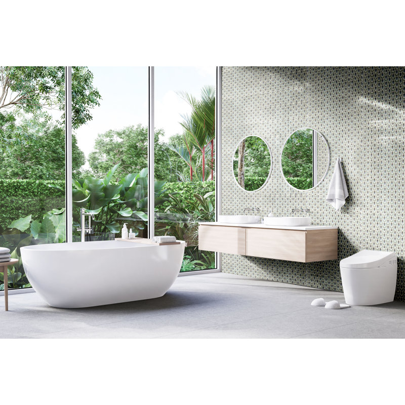 Pagoni Dark 4 In. X 13 In. Glossy Porcelain Wall Tile (8.47 Sq. Ft./Case), Dark