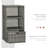 Outsunny Valet Pool Towel Rack-116113072