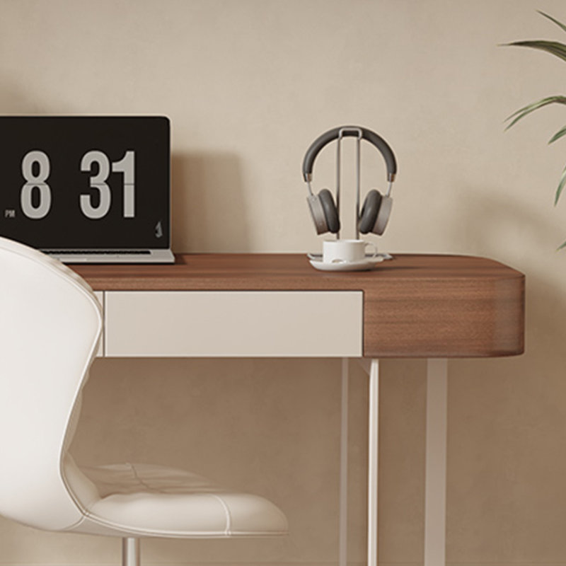 Distinctive and sophisticated desk, 29.52" H x 55.11" W x 23.62" D
