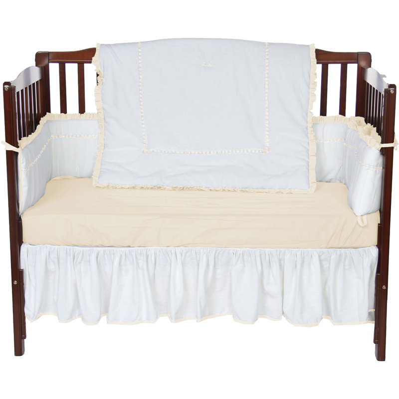 Ensemble de 2 draps-housses, Écru