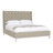 Michael Weiss Upholstered Maple Wingback Bed-129462591-129462544