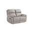 Ensemble 2 pièces: canapé inclinable et causeuse-130253309