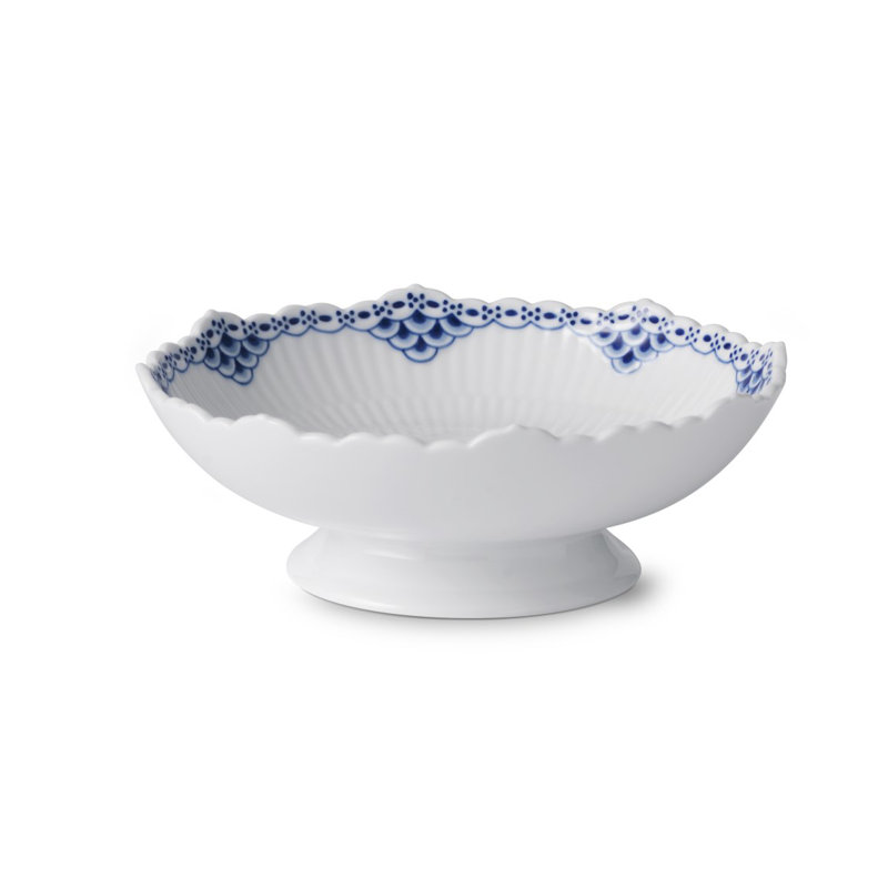 Royal Copenhagen Princess Footed Serving Bowl