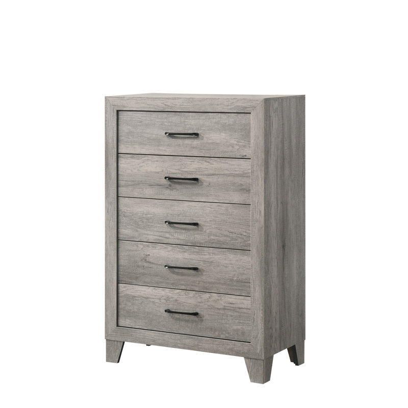 Commode à 5 tiroirs pour rangement latéral