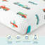 Ensemble de draps pour tout-petits Wildkin
