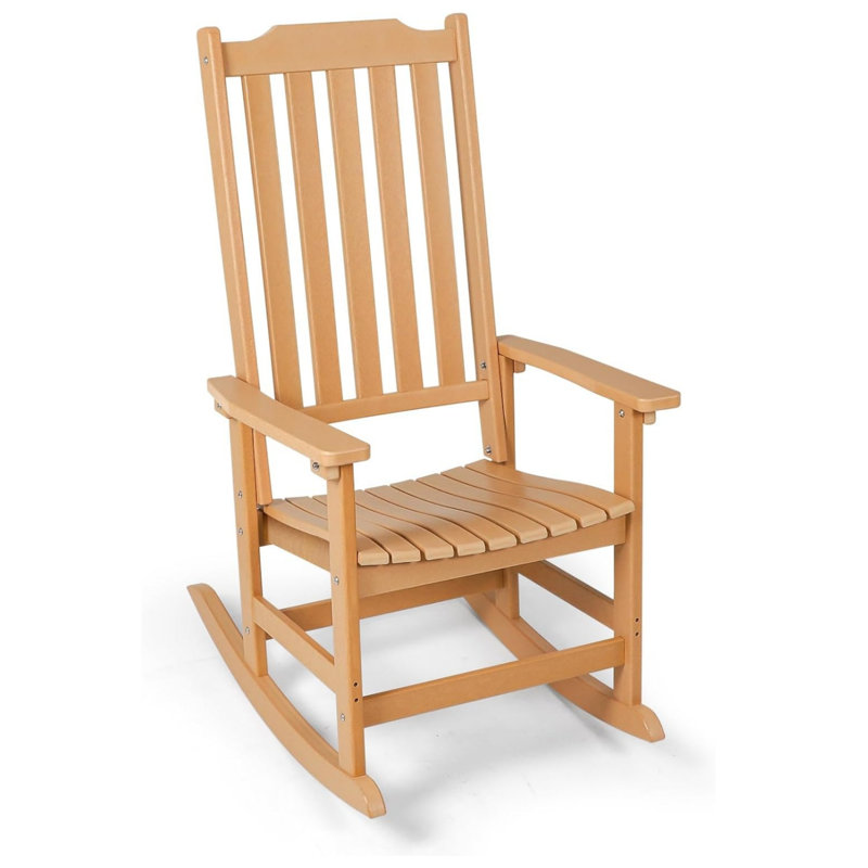 Chaise berçante d'extérieur Bertsche, Teck, 1