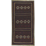 Hand-Knotted High-Quality Black Area Rug