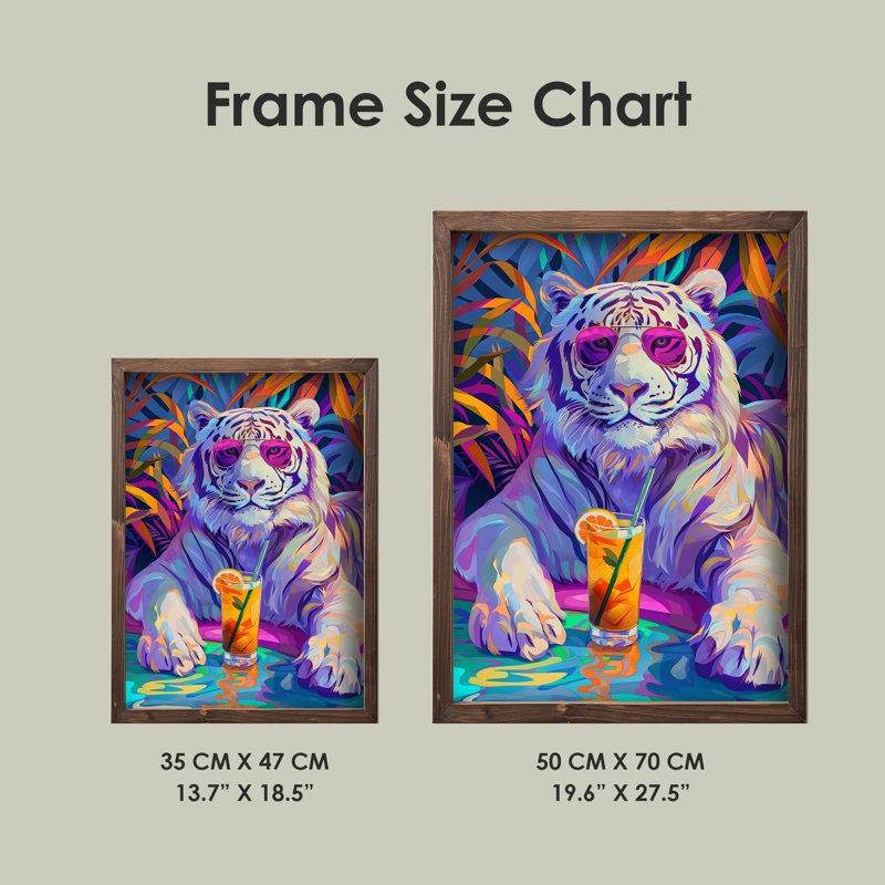 Stunning Decorative Framed MDF Painting, 13.8 x 18.5 x 0.8 inches | 100% MDF with 3 mm Thickness, Elegant Pine Wood Frame | UV Printed Artwork for Home Decor, Perfect for Living Room & Bedroom Accent