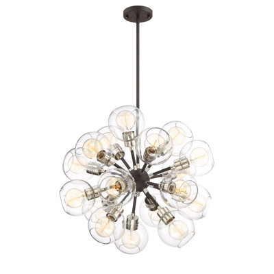 Lustre sphérique Spoutnik 18 lumières Marisha