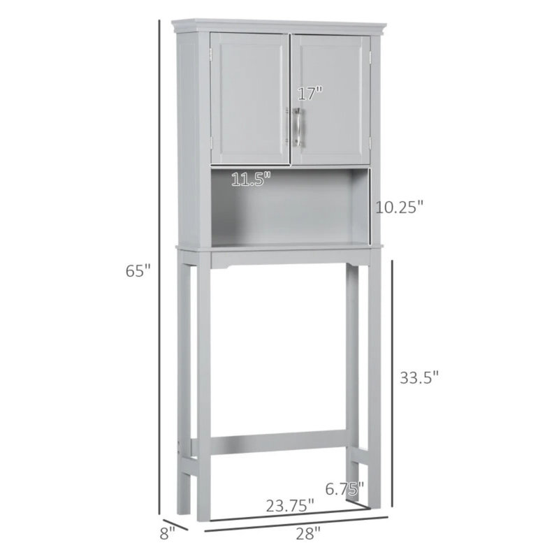 Rangement pour salle de bain Home, armoire de rangement au-dessus de la toilette