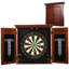 Coffret de fléchettes Barrington Chatham en bois, cible de 45,7 cm (18 pouces) avec pointes en acier, idéal pour les parties au sous-sol.