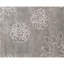 Himalayan Floral Area Rug in Gray