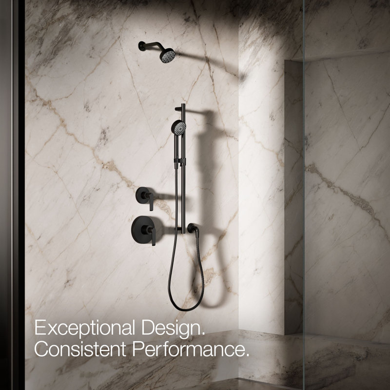 Awaken G90 Four-Function Handshower, 2.5 Gpm, Matte Black