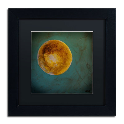 Medzarents «Moon on Blue» par Nicole Dietz, reproduction d'art encadrée