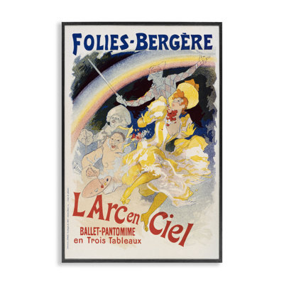 Publicité rétro sur ballet, giclée par Marcus Jules