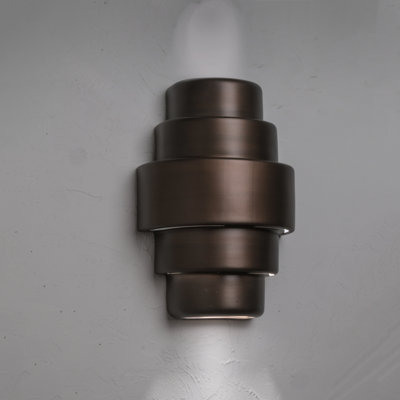 Lampe murale d'extérieur en céramique Hisae, ampoule DEL incluse