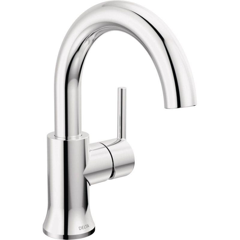 Robinet de salle de bain à un trou Trinsic, robinet de salle de bain à poignée simple chromé, robinet de lavabo de salle de bain, technologie Diamond Seal