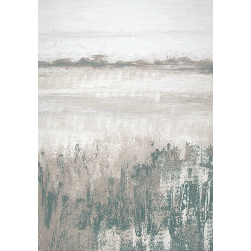 Soft Neutral Grasses - Wrapped Canvas Painting, 30cm H x 20cm W