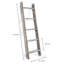 Wall-Leaning Towel Stand Rack 4.5 ft Blanket Ladder