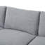 Canapé modulaire en chenille avec repose-pieds mobile Chenille-231156320