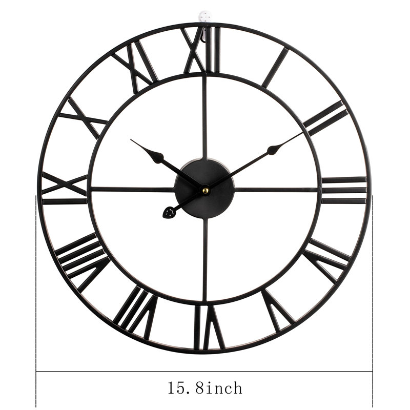 Batelov Skeleton Wall Clock, 40 Cm