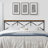 Avajean Solid Wood Steel Open-Frame Headboard-62257522
