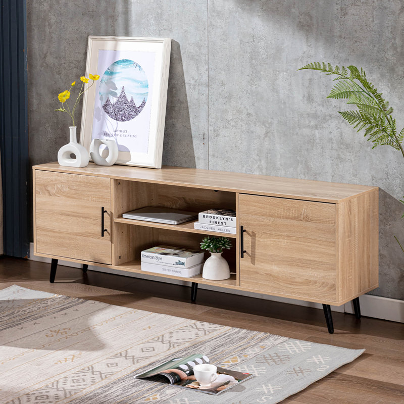Cemiyah TV Stand for TVs up to 75" - Modern Design