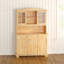 Display Cabinet Valencia - Solid Wood-93564102