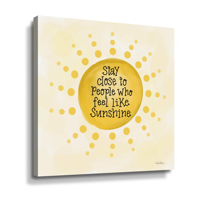 " People Who Feel Like Sunshine "