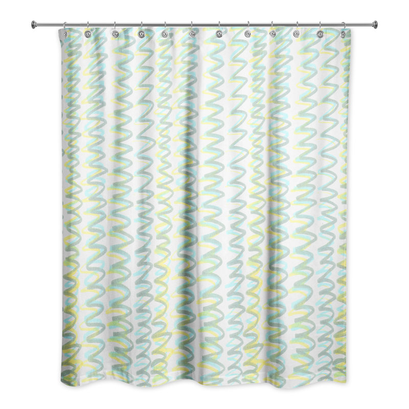Rideau de douche Robertia, Vert