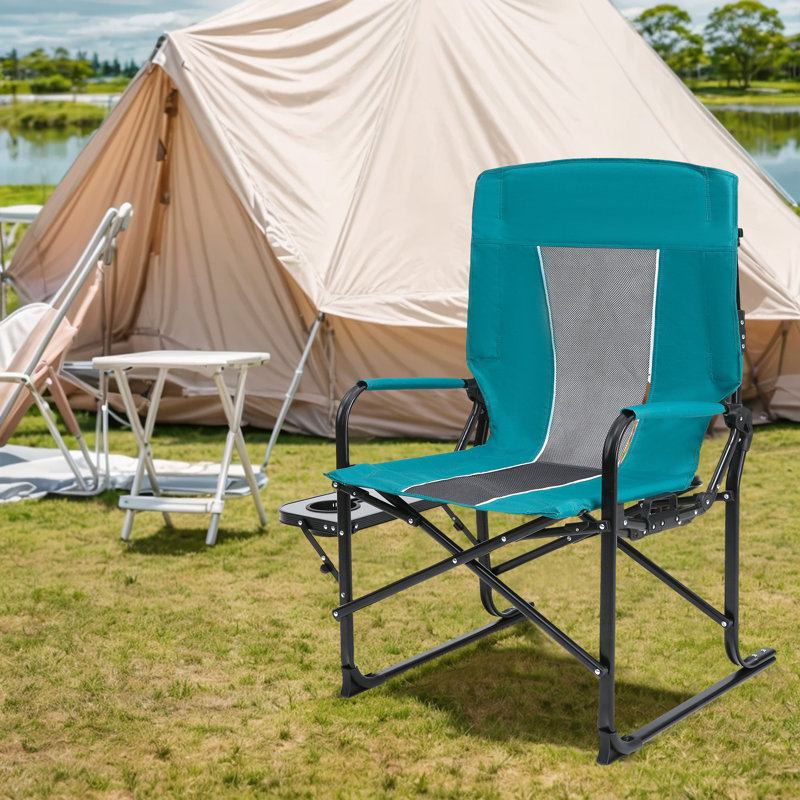 Outdoor Folding Camp Chair, Blue