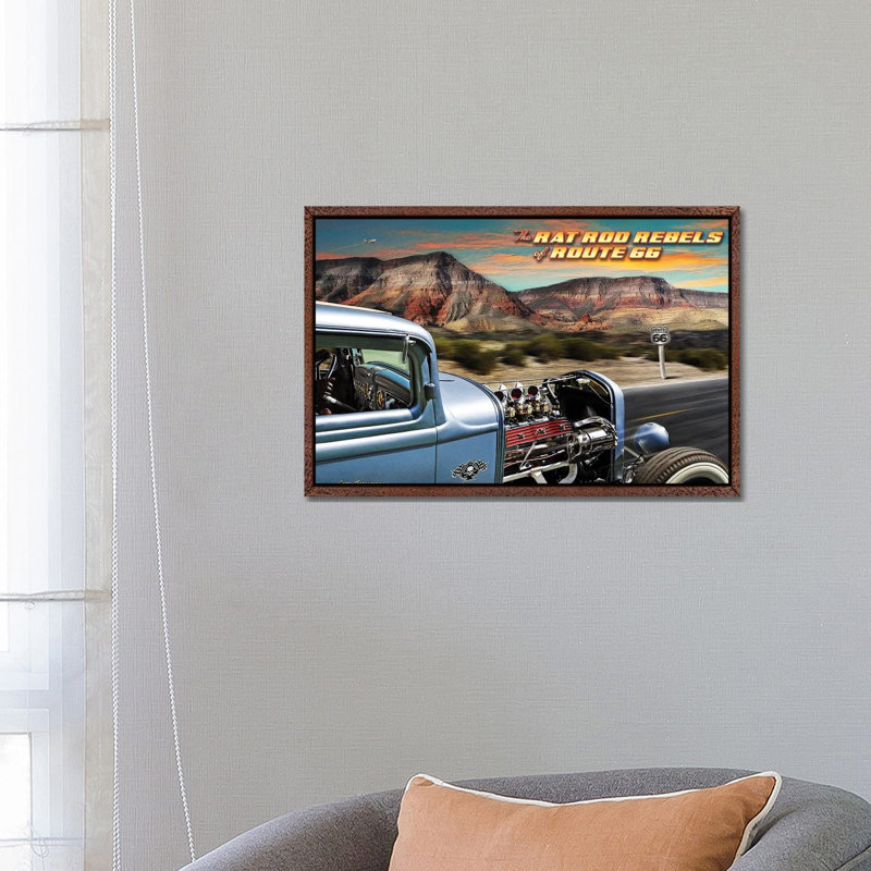 Rat Rod Rebels by Larry Grossman - Gallery-Wrapped Canvas Giclée on Canvas, 66.04 cm H x 45.72 cm W