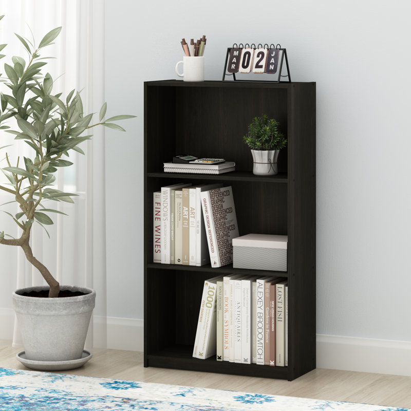 Bibliothèque standard H 39,5 po x l 21,75 po Barhorst, Espresso
