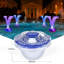 Fontaine flottante avec éclairage