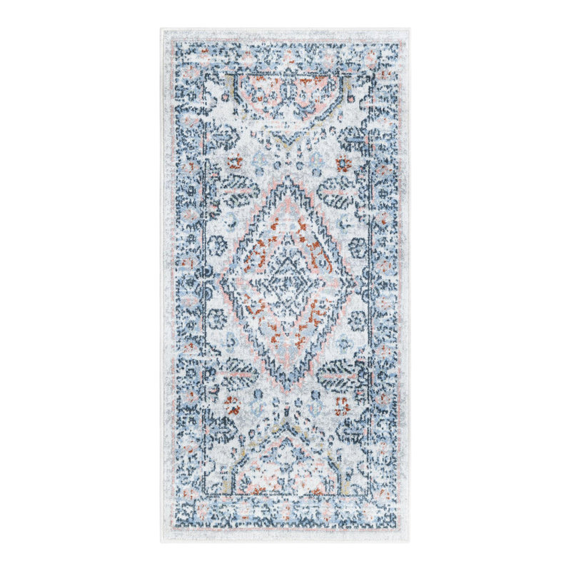 Tapis oriental Langley Street® Massie, Tapis de couloir 2 pi x 4 pi 1 po