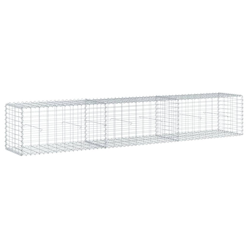 Chanah Stainless Iron Wire Fence Panels, 50cm H x 300cm W x 50cm D