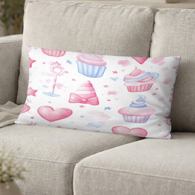 Coussin décoratif Boho, H 12 po x l 20 po