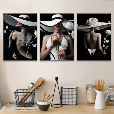 3 Piece Wrapped Canvas Painting