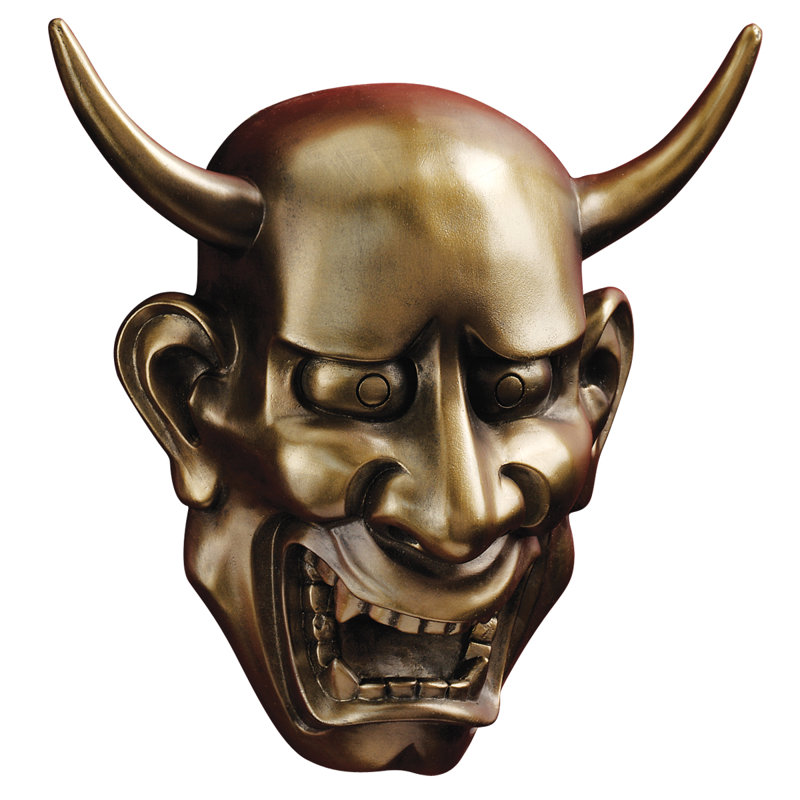 Sculpture murale Hannya